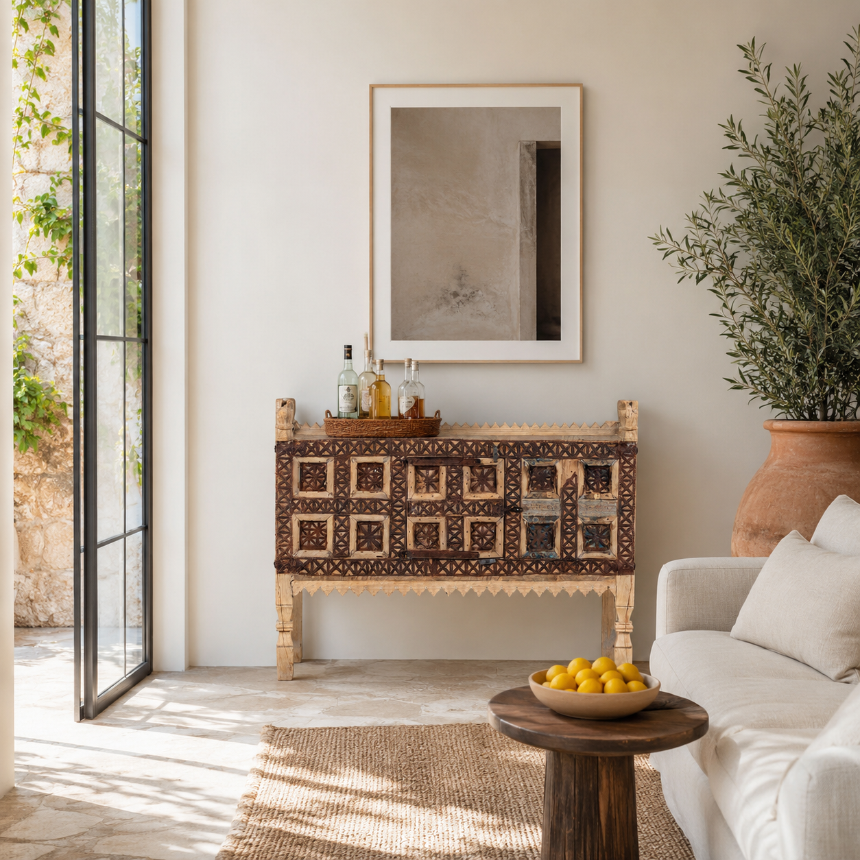 Wood types and qualities used at Om Home & Garden