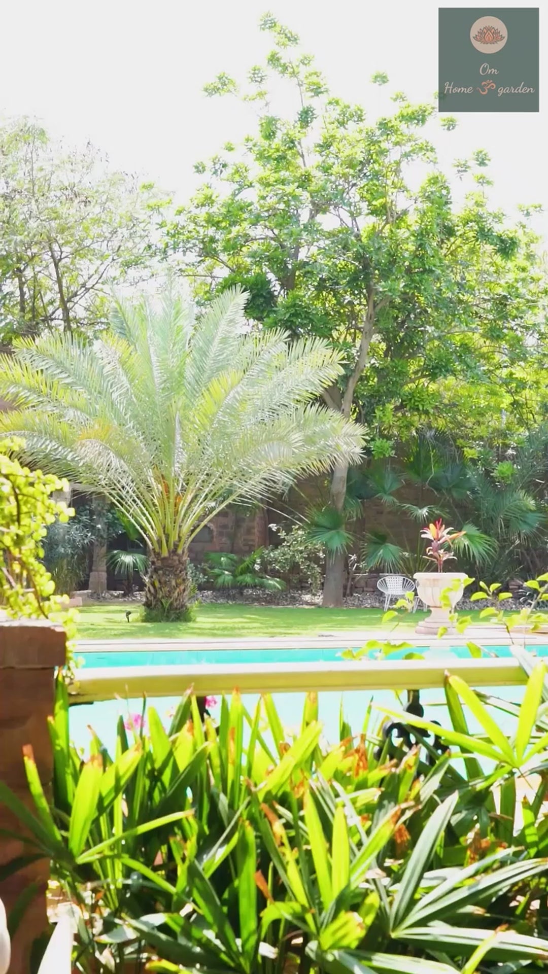 Reel Om Home & garden showing Dwarka rocking horse at a garden scene