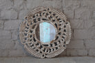 Gol, handcrafted vintage round mirror
